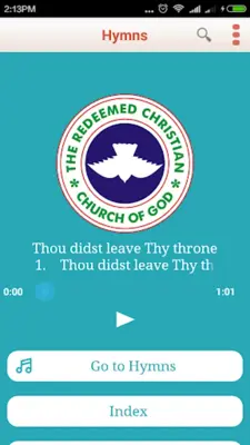 THE REDEEMED HYMNAL android App screenshot 9