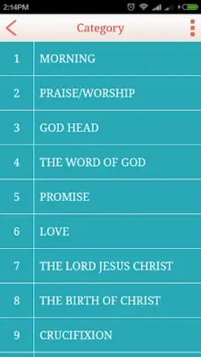 THE REDEEMED HYMNAL android App screenshot 2