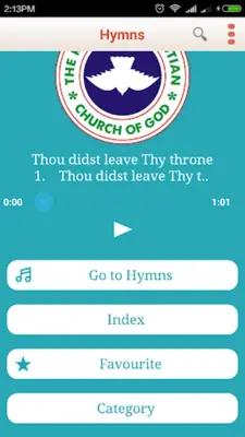 THE REDEEMED HYMNAL android App screenshot 8